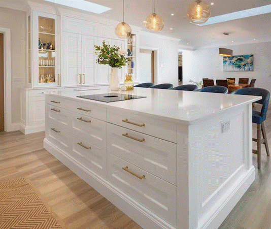 cusine SilestoneEt calacatta gold